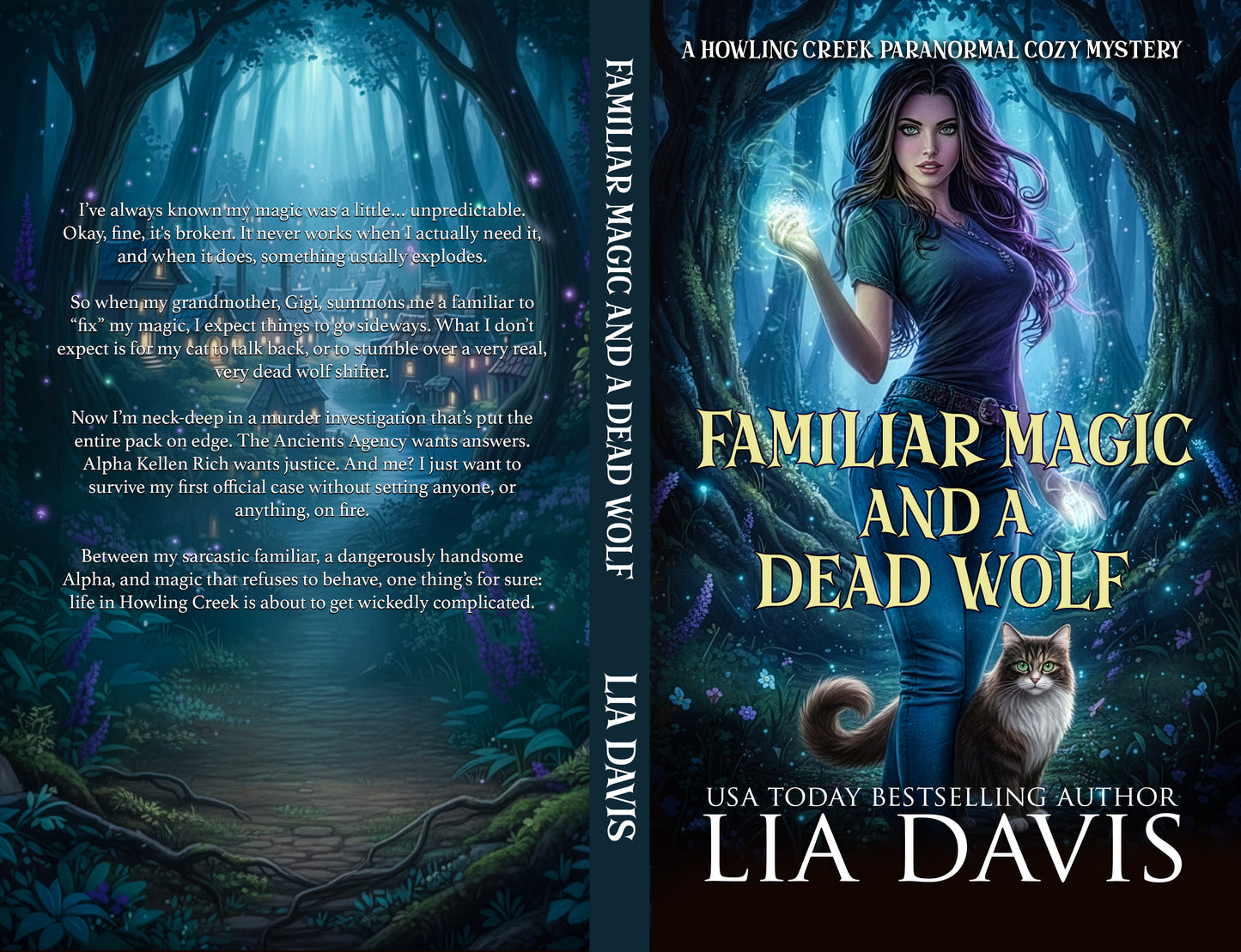 Familiar Magic and a Dead Wolf (Paperback)