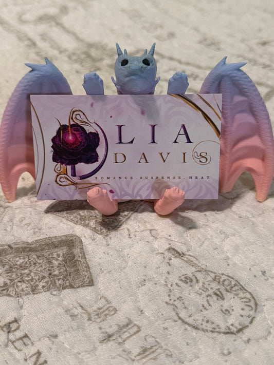 3D Printed Dragon Business Card Holder Stand